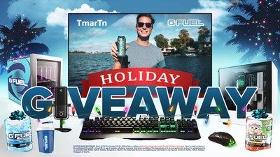 G FUEL x TmarTn Holiday Giveaway!