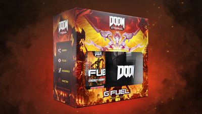 Raze Hell With The New DOOM Eternal-Inspired G FUEL Spicy Demon’ade Flavor