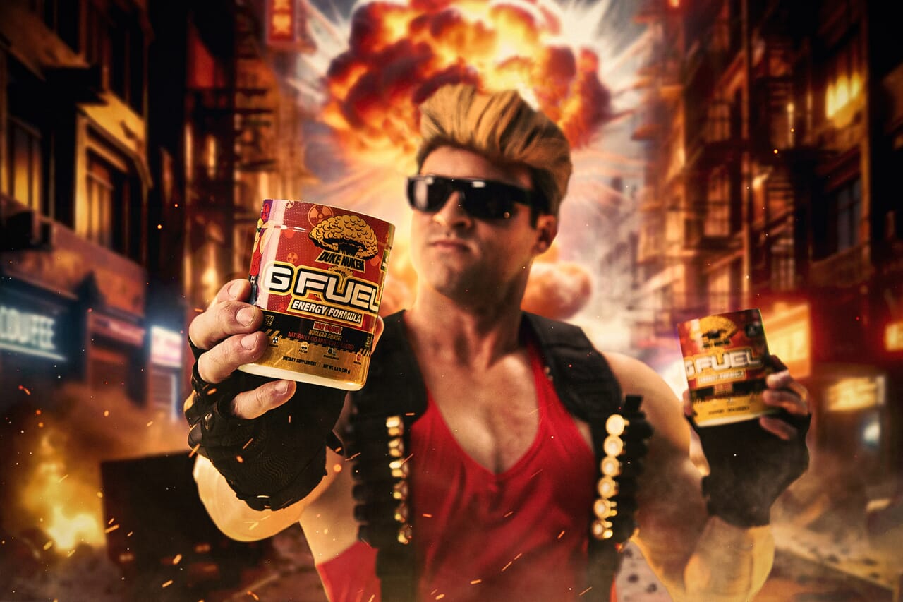 G FUEL x Duke Nukem Ego Boost Collection