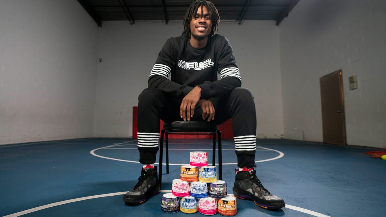 Mackenzie Mgbako teams with G FUEL. Photo Credit: Danaë Tjinoas