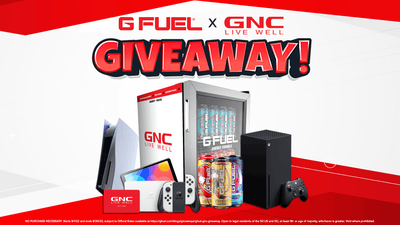 G FUEL x GNC Giveaway!