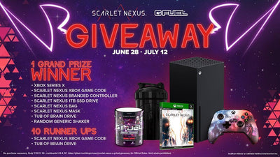 Scarlet Nexus x G FUEL Giveaway!