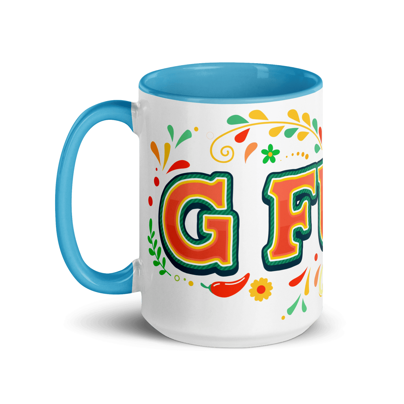 Printful| Fiesta Frenzy Mug Glass 