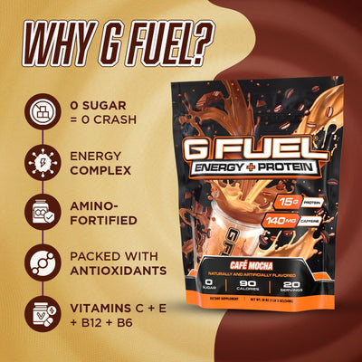 G FUEL| G FUEL Energy + Protein Protein 