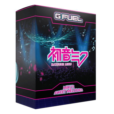 G FUEL| Miku’s Sweet Melodies Collector's Box Tub (Collectors Box) 