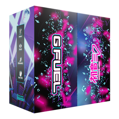 G FUEL| Miku’s Sweet Melodies Stage Collector's Box Tub (Collectors Box) 