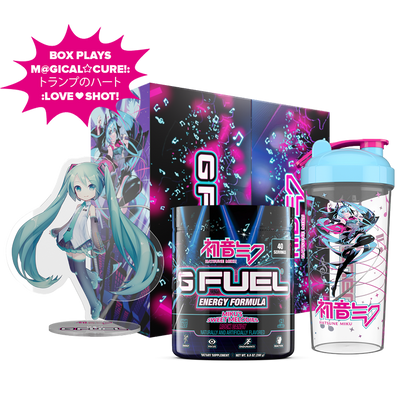 G FUEL| Miku’s Sweet Melodies Stage Collector's Box Tub (Collectors Box) 