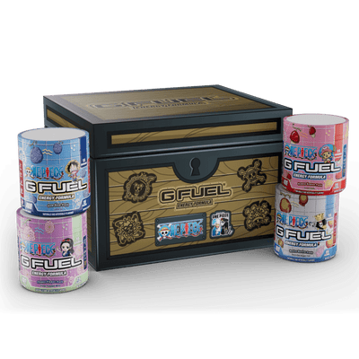 G FUEL| One Piece Treasure Chest Collector's Box Tub (Collectors Box) 