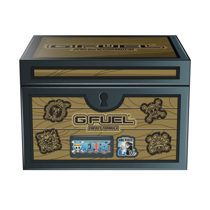 G FUEL| One Piece Treasure Chest Collector's Box Tub (Collectors Box) 