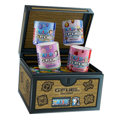 G FUEL| One Piece Treasure Chest Collector's Box Tub (Collectors Box) 