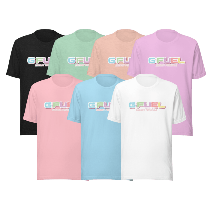 G FUEL| Pastel Drip T-Shirt 