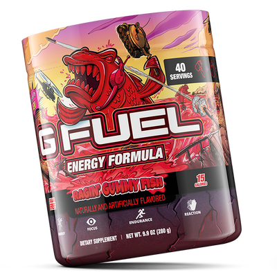 G FUEL| Ragin' Gummy Fish Remastered Tub 