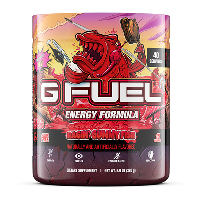 G FUEL| Ragin' Gummy Fish Remastered Tub 