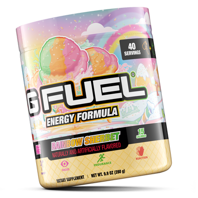 G FUEL| Rainbow Sherbet Tub 