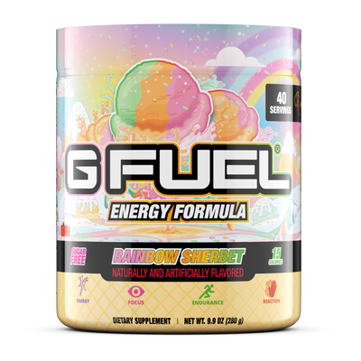 G FUEL| Rainbow Sherbet Tub 