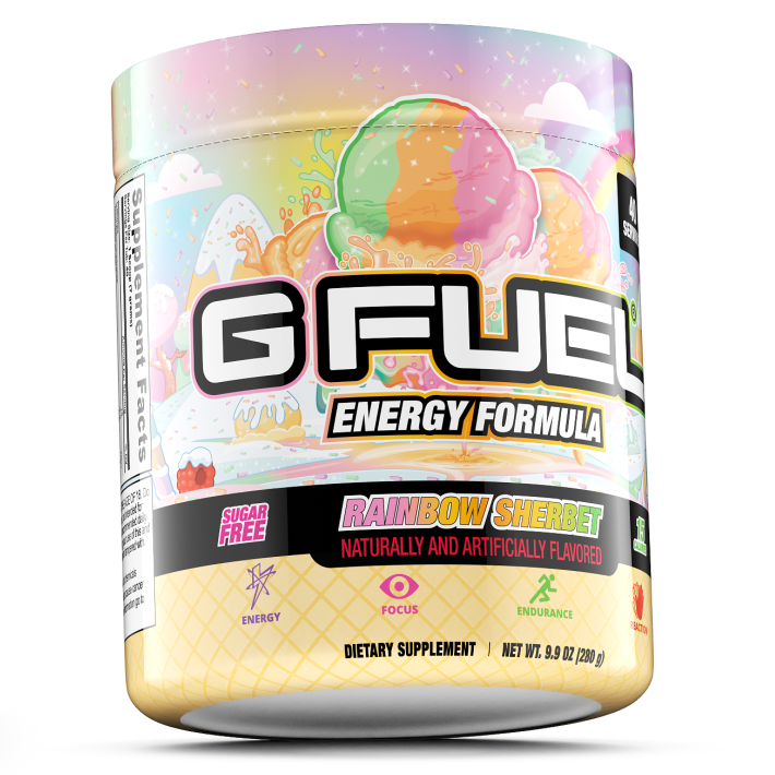 G FUEL| Rainbow Sherbet Tub 