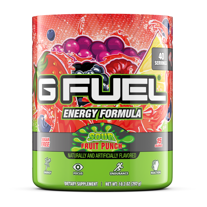 G FUEL| Sour Fruit Punch Tub 