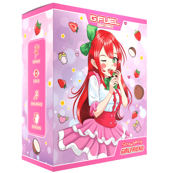 G FUEL| Strawberry GF Collector's Box Tub (Collectors Box) 