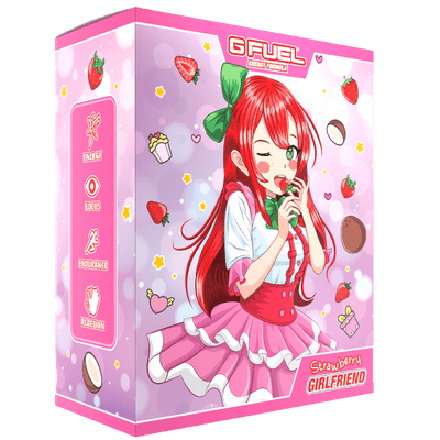 G FUEL| Strawberry GF Collector's Box Tub (Collectors Box) 