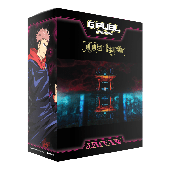 G FUEL| Sukuna's Finger Collector's Box Tub (Collectors Box) 