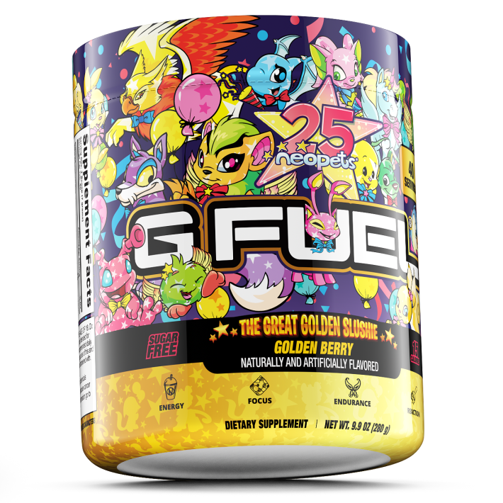 G FUEL| The Great Golden Slushie Tub 