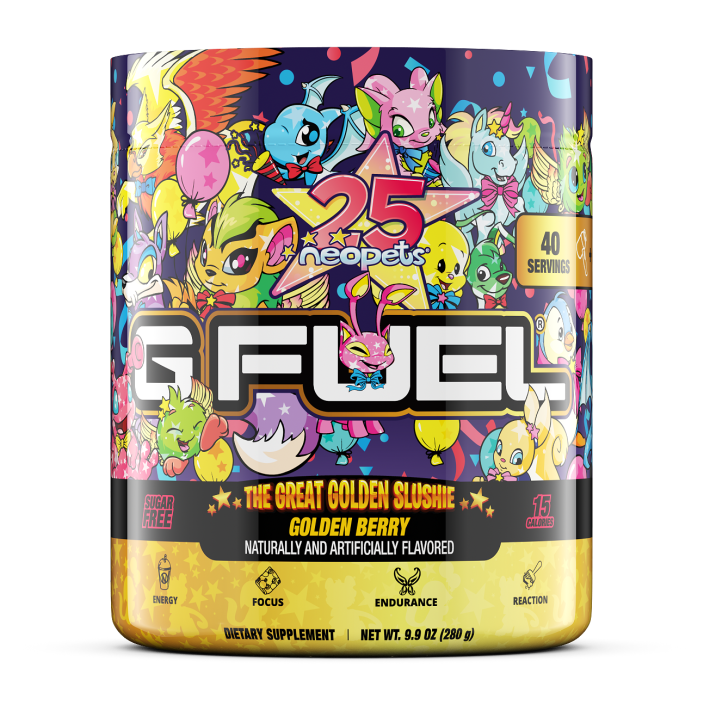 G FUEL| The Great Golden Slushie Tub 