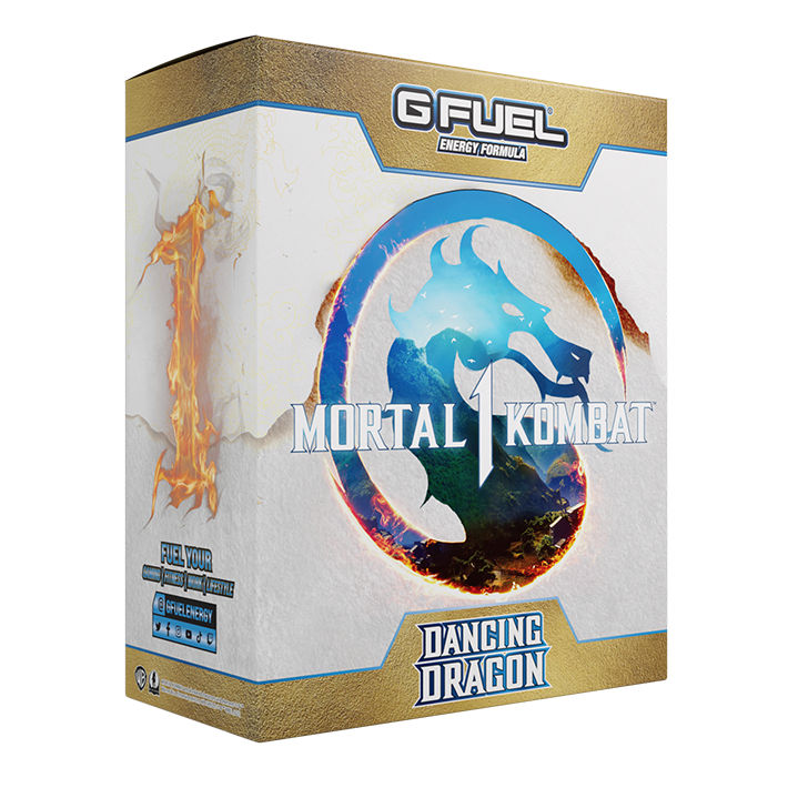 G FUEL| Dancing Dragon Collector's Box Tub (Collectors Box) 