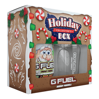 G FUEL| Holiday Collector's Box Tub (Collectors Box) Jingle Juice (Kiwi Strawberry Remaster) CB-JJ1-JJ21