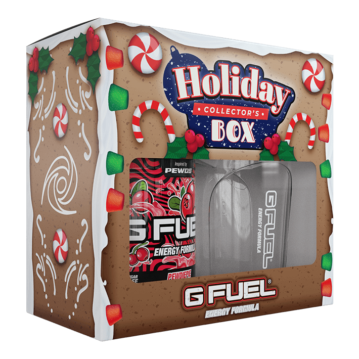 G FUEL| Holiday Collector's Box Tub (Collectors Box) PewDiePie CB-PDP1-JJ21