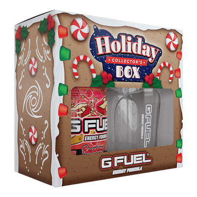 G FUEL| Holiday Collector's Box Tub (Collectors Box) Raspberry Pie CB-RP1-JJ21