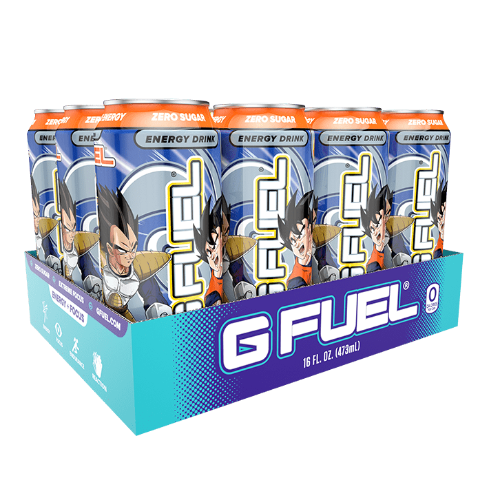 G FUEL| Kamehameha Cans RTD 12 Pack HALF-RTD-GKU12