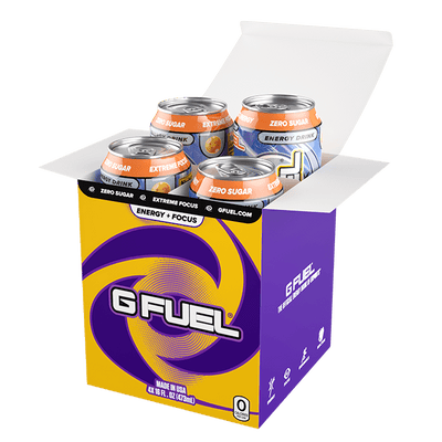 G FUEL| Kamehameha Cans RTD 4 Pack HALF-RTD-GKU4-YP