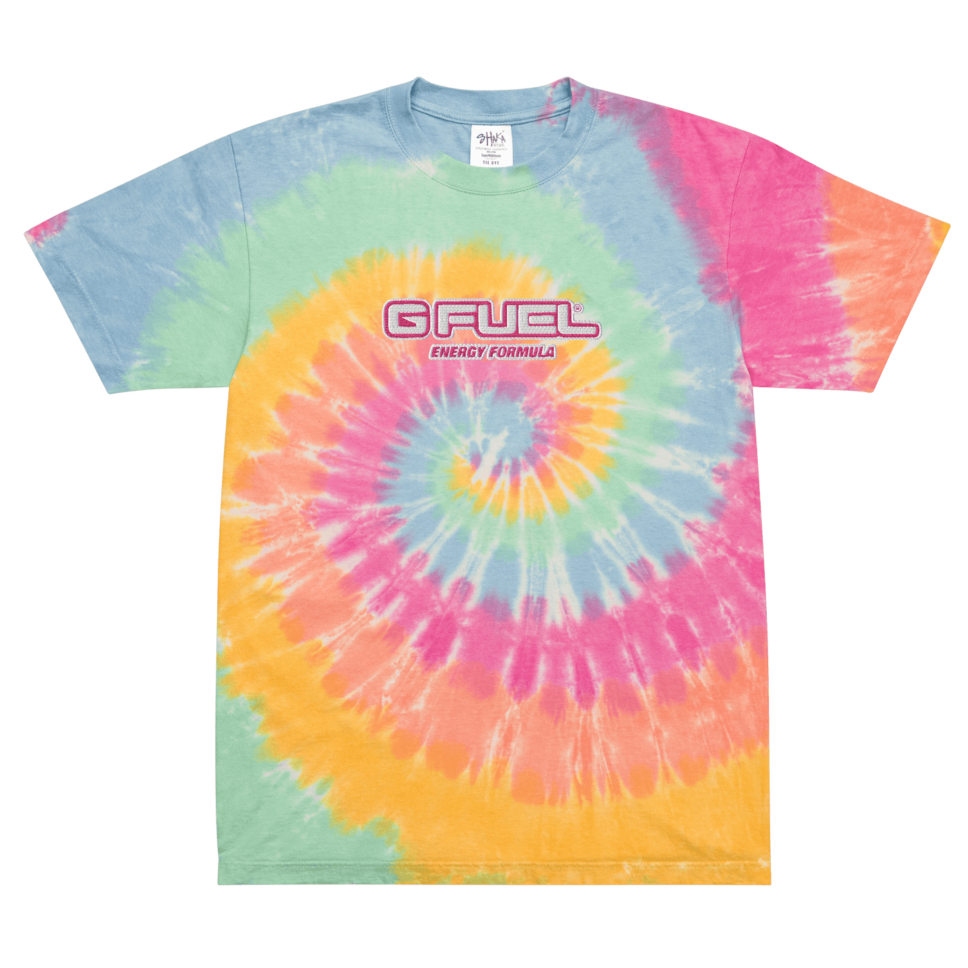 G FUEL| Oversized tie-dye t-shirt Shirt Sherbet rainbow S 1450675_12976