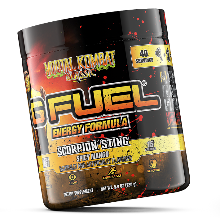 G FUEL| Scorpion Sting Klassic Energy Tub Tub 