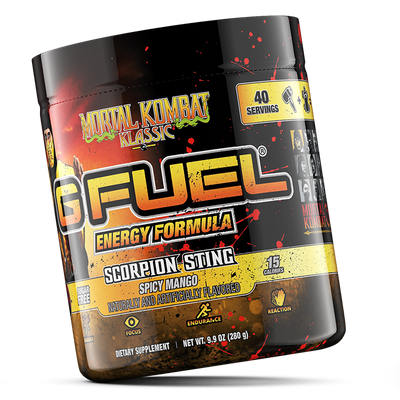 G FUEL| Scorpion Sting Klassic Energy Tub Tub 