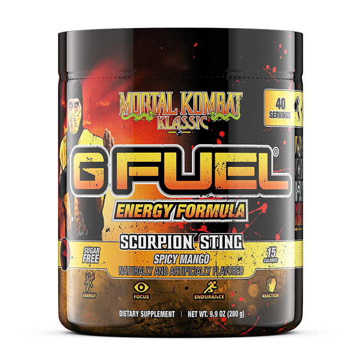 G FUEL| Scorpion Sting Klassic Energy Tub Tub 