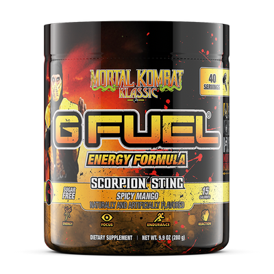 G FUEL| Scorpion Sting Klassic Energy Tub Tub 