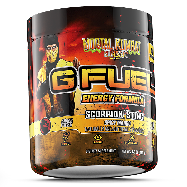 G FUEL| Scorpion Sting Klassic Energy Tub Tub 