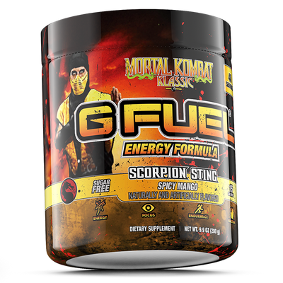 G FUEL| Scorpion Sting Klassic Energy Tub Tub 