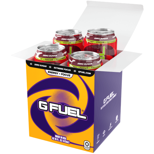 G FUEL| Sour Cherry (Cans 4 Pack) RTD 